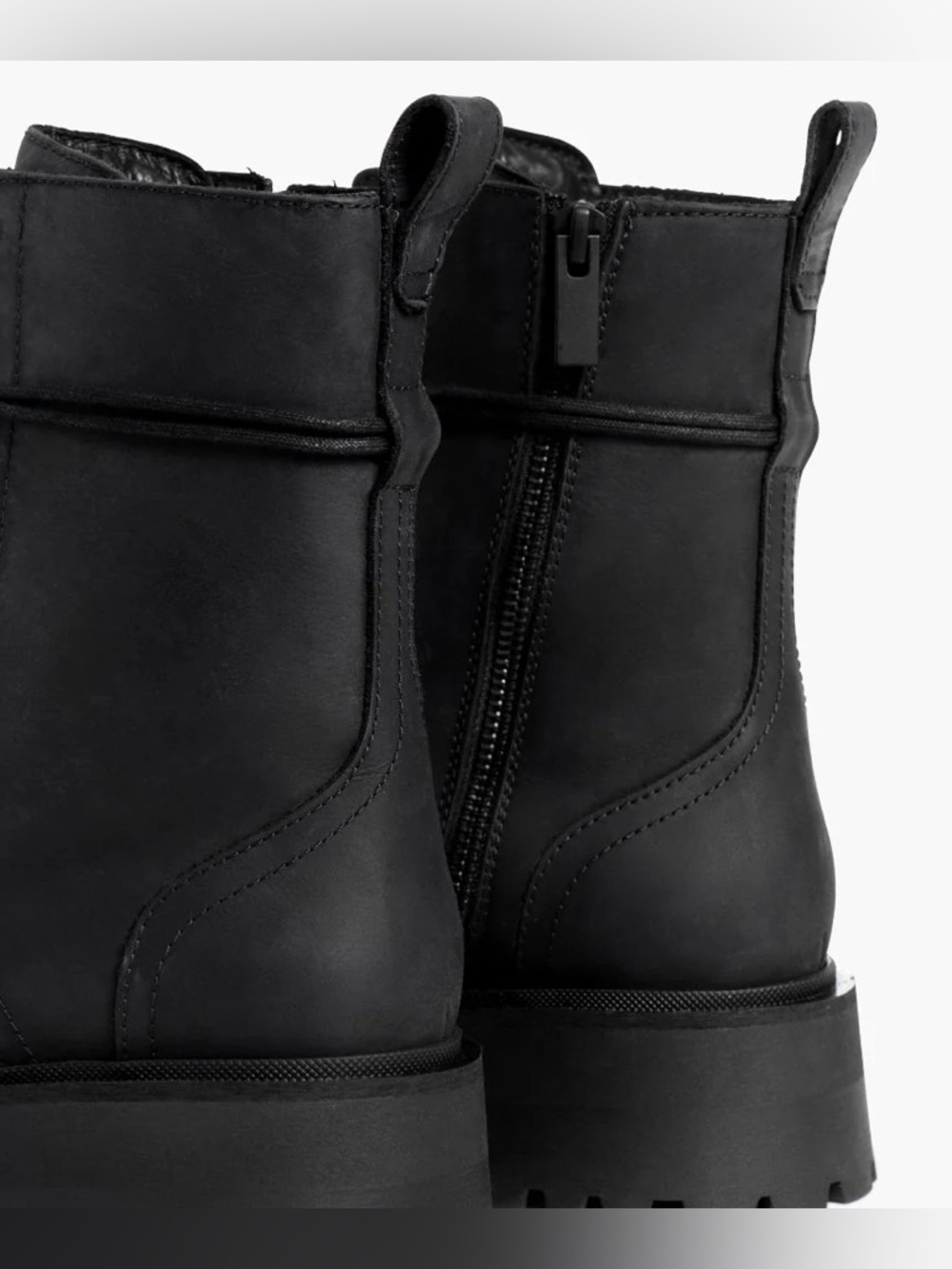 Thursday Quest Black Combat Moto Boots 6 (+) - Picture 5 of 16